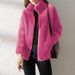 Women’s Fleece-Lined Zip-Up Hoodie – High Neck Winter Coat With Double-Sided Plush, Oversized Fit & Trendy Colors (M-6XL, Cozy & Stylish)_ecoleips.com