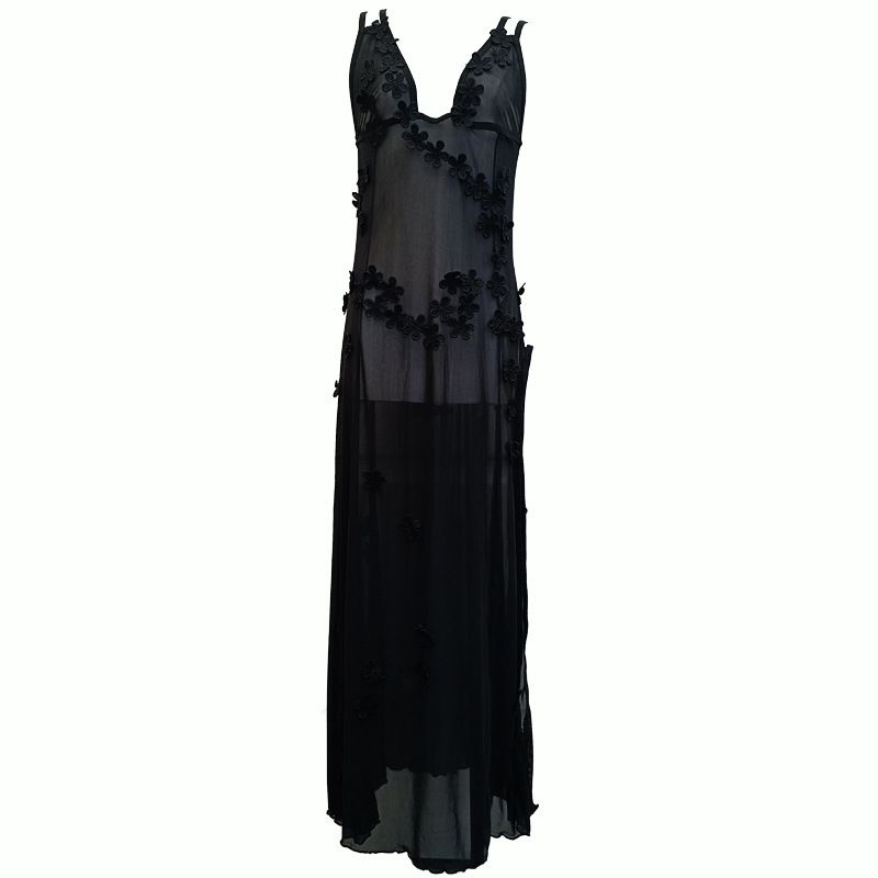 Women's Clothing Holiday Style Sexy Lace Dress New Beach Suspender Dress_ecoleips.com