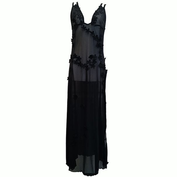 Women's Clothing Holiday Style Sexy Lace Dress New Beach Suspender Dress_ecoleips.com