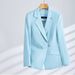 Women's Clothing Pants Set White Suit Jacket Suit Fashion Business Dress Female Beautician Work Clothes Fashion_ecoleips.com
