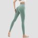 Women's Clothing Yoga Pants High Waist Hip-lifting No T-line Fitness Pants Antibacterial Naked Peach Sports Tights_ecoleips.com