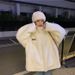 Women's Fleece-Lined Puffer Jacket With Stand Collar & Letter Print (White, S-2XL)_ecoleips.com