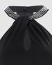 European And American Cross-Border Fashion Halter Neck Rhinestone Independent Station Elegant Sleeveless_ecoleips.com