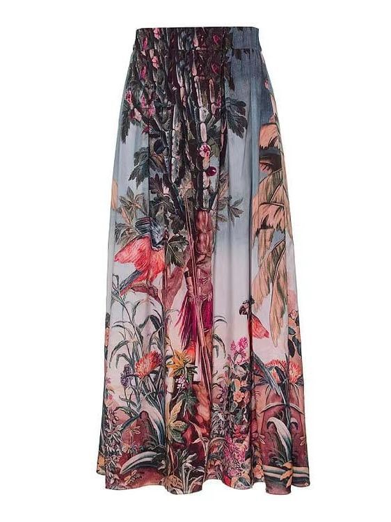Women's Clothing European And American Style Vacation Beach Swimsuit Women's Retro Print Hot Spring Swimsuit_ecoleips.com