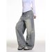 Women's Clothing Retro Star Patterned Jeans Slimming Loose Fit Wide Leg Pants Versatile Hot Girl Style_ecoleips.com