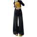 Plus-size American Retro Jeans Women, Autumn High-waisted Straight Pear-shaped Body, Slimming Wide-leg Long Pants For_ecoleips.com
