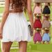 Women's Clothing Girl Bubble Short Ruffled High Waist Short Skirt Casual Female Pleated_ecoleips.com