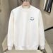 FW25 Matching Couple Cotton Crew Neck Sweatshirt - His & Hers_ecoleips.com