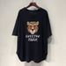 Women's UV Protection Neck T-Shirt Loose Fit Mid-Length Short Sleeve Korean Fashion Slimming Tummy Concealing Summer Style For Plus Size_ecoleips.com