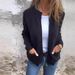 Women's Casual Fashion Solid Color Pocket Cardigan Coat Autumn/Winter New Clothing Style_ecoleips.com