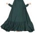 Women's Clothing Big Swing Solid Color Festival Daily Robe Dress_ecoleips.com