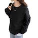 Women's Long-Sleeved Sport Jacket For Early Autumn, High-Street Style With Loose Fit And Versatile Slimming Effect, Pair_ecoleips.com