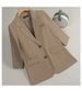 Women's Clothing Summer New Style Fashion Temperament Cardigan Suit Professional Loose Casual Thin Perspective Small Suit Jacket_ecoleips.com