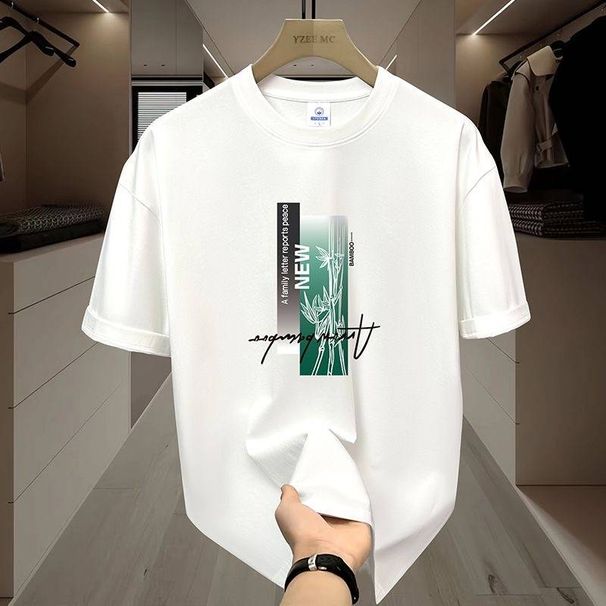 2025 summer loose men and women pullover 100% cotton short sleeve T-shirt_ecoleips.com