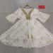 2025 New Women's Malay Indonesian Muslim Robe Fashion Gold Foil Dress_ecoleips.com