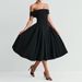 2026 Spring New Cross-Border European And American Women's Fashion Elegant Off-Shoulder Sexy Dress_ecoleips.com