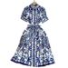 Women's Clothing Short Sleeve Beach Vacation Dress Printed Spring Summer New Fashion 2026_ecoleips.com