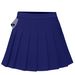 Women's High-Waisted Pleated Skirt – Flowy A-Line Mini Skirt With Soft Stretch (S-XXL, 7 Colors)_ecoleips.com