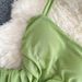 Women's Clothing Seaside Holiday Style Sexy Mesh Splicing Suspender Dress Pleated Waist Slim Drape Long Skirt_ecoleips.com