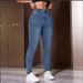 2025 New Cross-Border European And American Vintage Washed Solid Color Slim Fit Elastic Versatile Casual Fashion_ecoleips.com