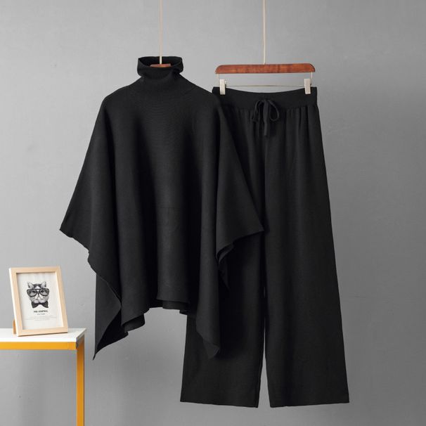 K Female Dress With A Shawl Coat And Wide-leg Pants, A Two-piece Set With A High-end And Luxurious Fashion Style For Ladies_ecoleips.com