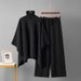 K Female Dress With A Shawl Coat And Wide-leg Pants, A Two-piece Set With A High-end And Luxurious Fashion Style For Ladies_ecoleips.com