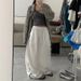 Women's Clothing New Style Personality Trend Drawstring On Both Sides Elastic Waist Wide Leg Trousers_ecoleips.com