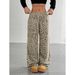 Women's Clothing New High Waist Wide Leg Pants Loose Slim Hot Girls Mopping Casual Pants_ecoleips.com