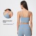 New Spring/Summer Yoga Tank Top For Women With Padded Chest, Sexy Thin Straps, Beautiful Back, And Push Up Fit Gym Sports Bra_ecoleips.com