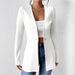 Women's Long Sleeve V Neck One Button Solid Color Suit Jacket European American Fashion Temperament_ecoleips.com
