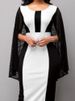 K New Women's Contrasting Sexy Tight Fitting Party Dress With Suspender And Party Dress_ecoleips.com