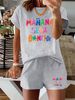 Women’s 2 Piece Outfit Set – Oversized Graphic T-Shirt And Biker Shorts Matching Set, Casual Summer Lounge Tracksuit For Daily Wear-350_ecoleips.com