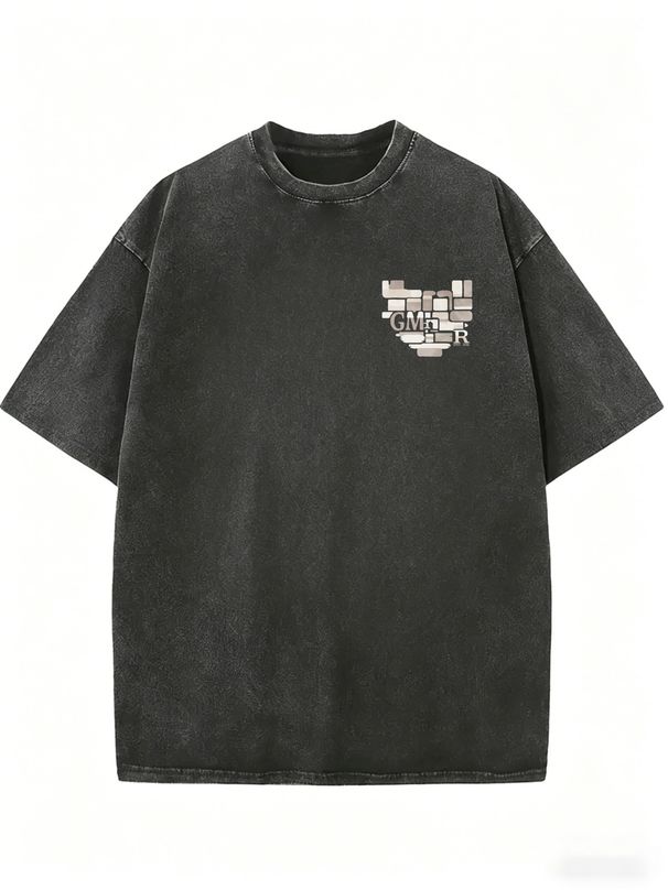 Women's Everyday Oversized T-Shirt, Vintage Washed Streetwear Fashion_ecoleips.com