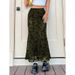 Women's High-Waisted Bodycon Lace Skirt Solid Color Fishtail Mid-Calf A-Line Elegant Fashion England Style For Spring/Autumn Summer_ecoleips.com