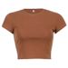 New Solid Color Women's Summer Short Round-neck Top, DIY With Pictures Is Accepted_ecoleips.com