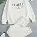 Women's Clothing Sweatshirt women's fashion new hot style autumn and winter plus velvet round neck suit_ecoleips.com