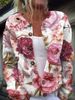 Women's 3D Print Abstract Art Cardigan Sweater European American Style Casual French Autumn Winter Trendy Everyday Commuting Wear_ecoleips.com