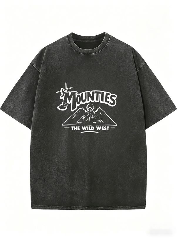 Oversized Vintage Washed Top For Women, Short Sleeve Casual T-Shirt For Effortless Daily Looks_ecoleips.com
