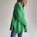 Oversized High-Neck Knit Sweater – Breathable Viscose Blend (S-L, 8 Earth Tones, Relaxed Elegance For Work & Weekend)_ecoleips.com