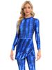 Women's Clothing Muslim Swimsuit Printed Conservative Beach Swimsuit Chest Pad Apron Scarf Separate_ecoleips.com