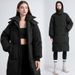 Foreign Trade Cross-Border Long Over-the-Knee Winter New Korean Version Loose Down Coat For Women Thickened Cotton_ecoleips.com
