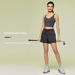 Summer New Cross-Border Solid Color Padded Bare Sensation Beautiful Back Running Fitness Sports Yoga Tank Top For Women_ecoleips.com