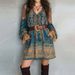 2026 European And American Cross-border Independent Site Holiday Bohemian Ethnic Pocket Dress New Style_ecoleips.com