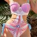 New 2025 Women's Mermaid Shell Swimsuit Sexy Princess Style Slimming Swimwear Foreign Trade Sensual Suspender Fit Vacation Wear_ecoleips.com