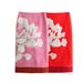 Verve 2025 Spring New Women's Fashion Versatile Linen Blend Printed Skirt2394119_ecoleips.com