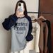 Autumn And Winter Korean-Style Long-Sleeved Sweatshirt With Letter Print For Women, A Niche Design, Loose Bf Style, Slim_ecoleips.com