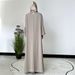 Women's Clothing Loose Long Skirt Dress National Costume Arabic Clothing_ecoleips.com