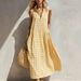 Summer Style Women's Dress Loose Comfortable Sleeveless Plaid Pattern_ecoleips.com