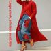 Elegant Casual Long Trench Coat Cardigan Women's Mid-Length Shirt Style Fashionable Outerwear_ecoleips.com