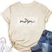 European And American Independent Site Fashion Stylish Women's "archery Mom" Round-neck Short-sleeve T-shirt ._ecoleips.com